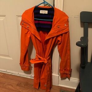 Calvin Klein rain coat